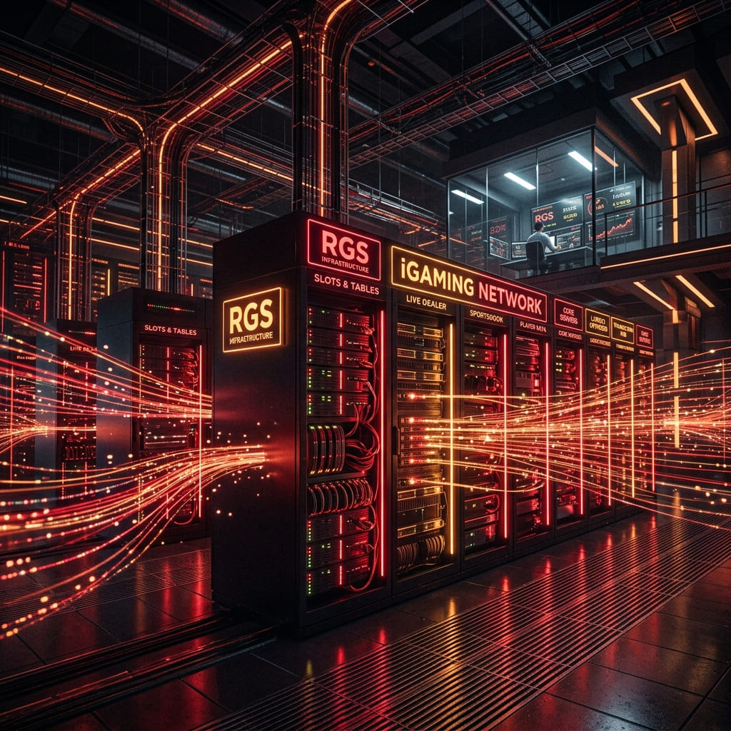 Серверные комплексы RGS обеспечивают мгновенную доставку игрового контента и защиту от манипуляций.