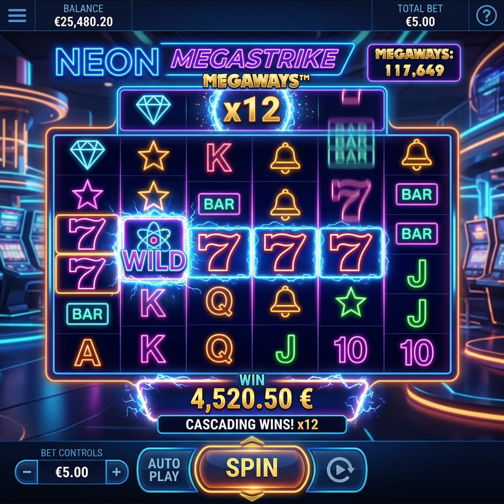 Математическая лаборатория Game Reactor моделирует поведение выплат на выборках от 10 миллионов спинов.